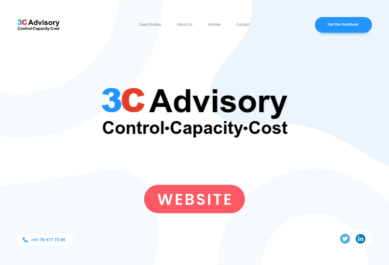 3C Advisory Website