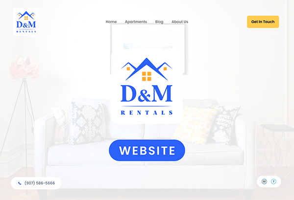 D & M Rentals Website & Branding