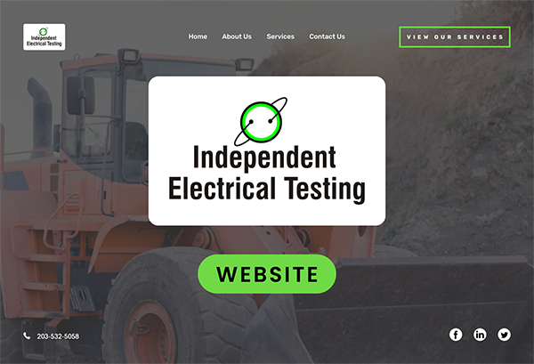 Independent Electrical Testing Website Design and Development