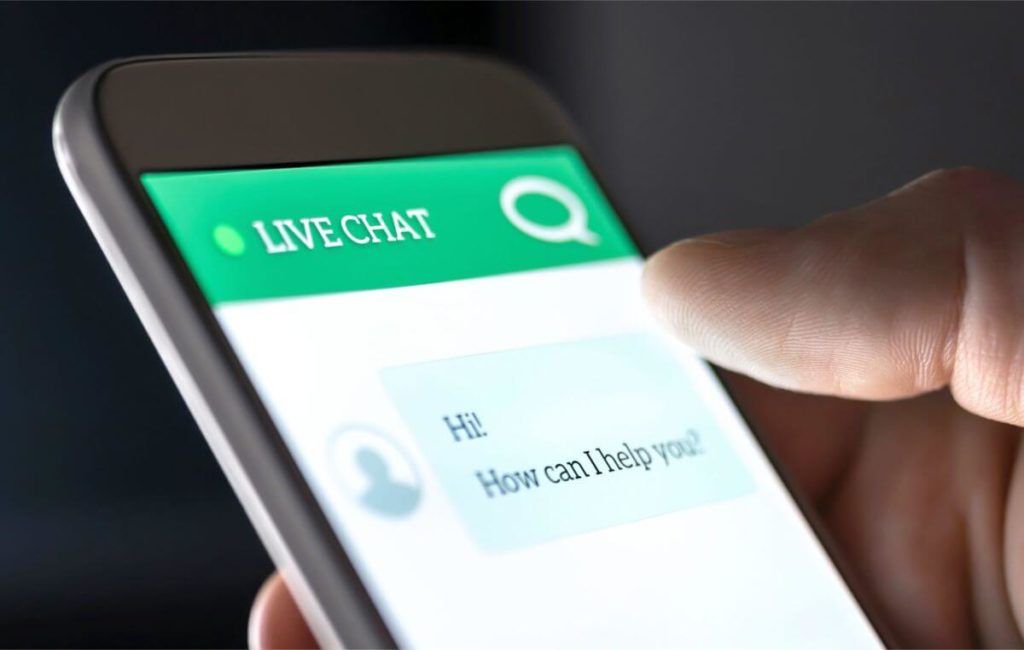 live chat website