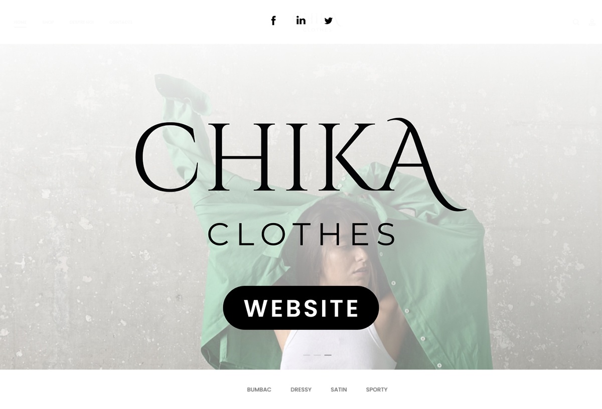 Chika Clothes Website