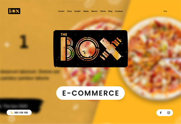 the box ecommerce website