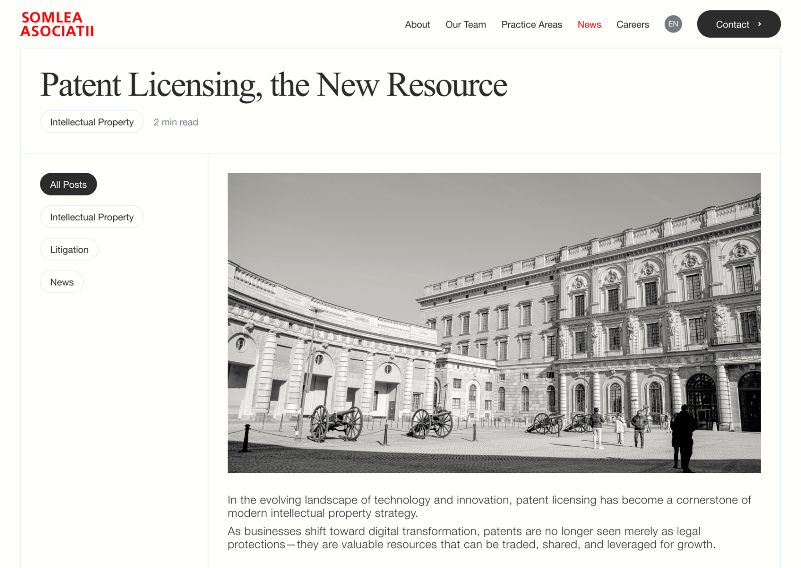 blog website for law firm