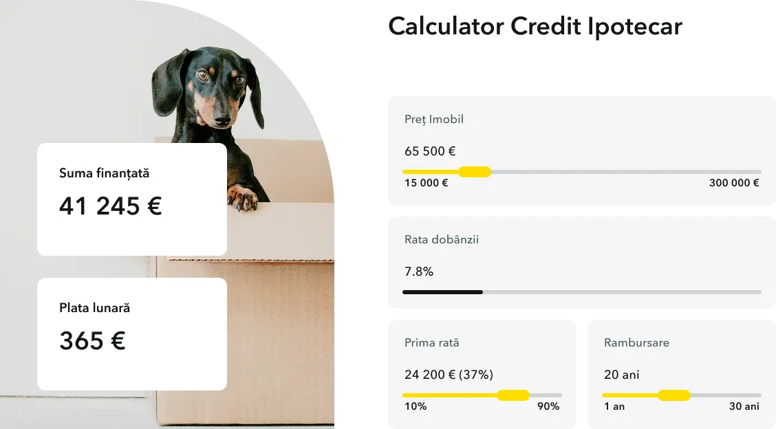 real estate custom website design detail