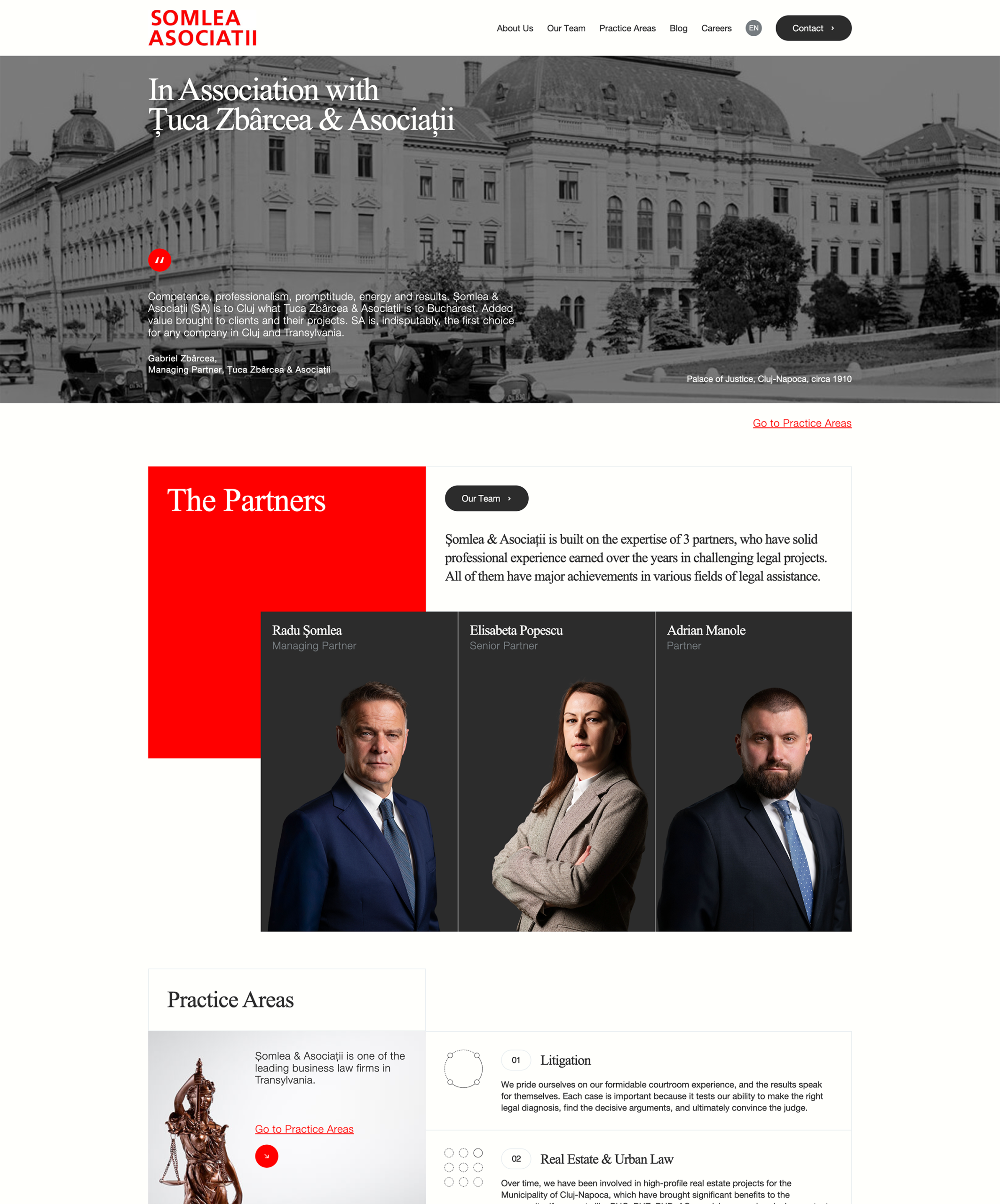 somlea desktop homepage preview