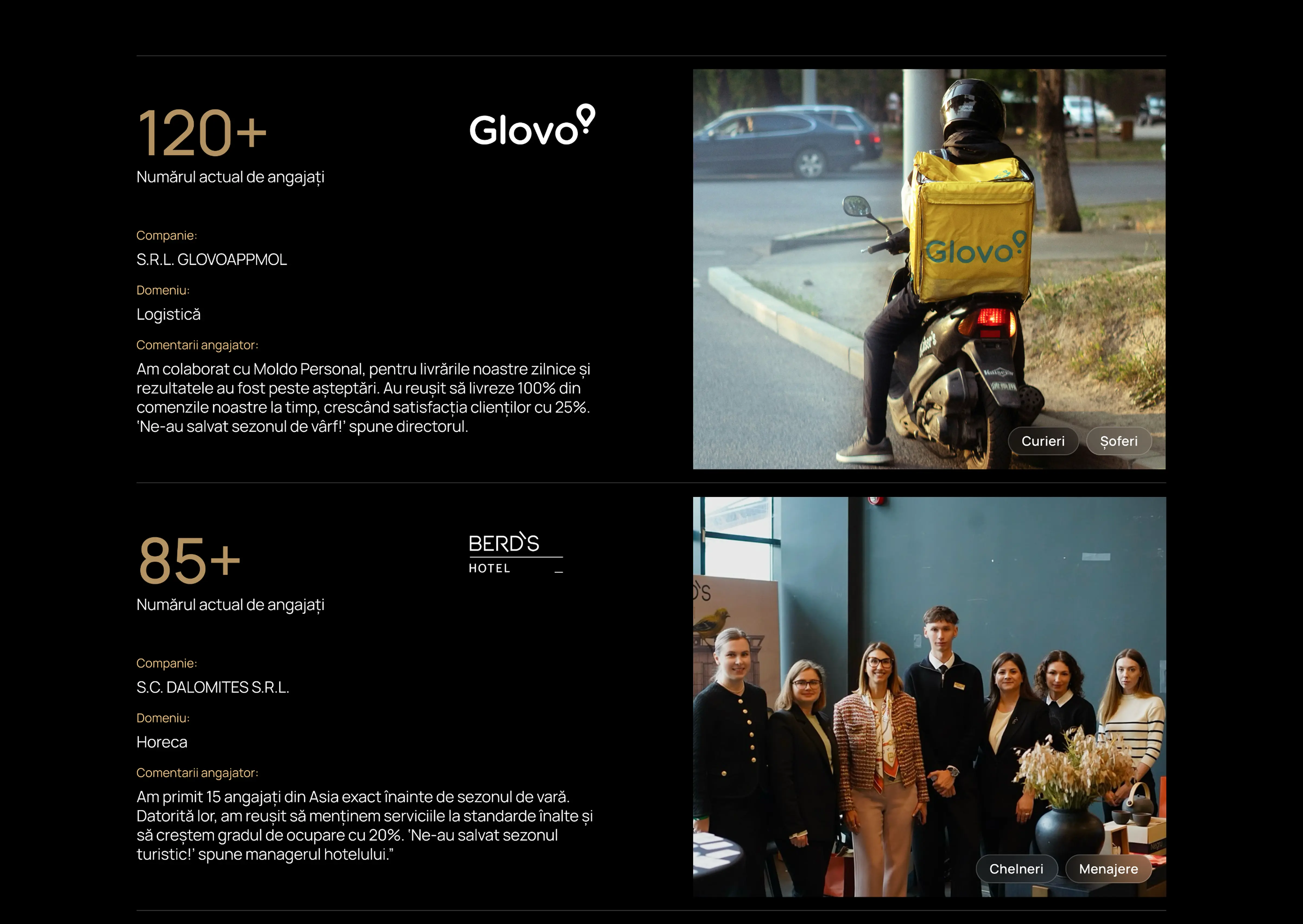 staffing and recruiting case studies page