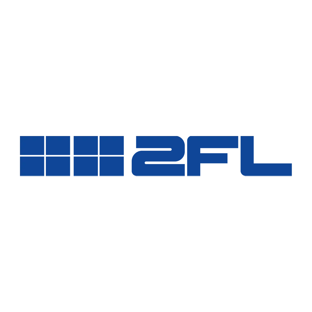 2FL Windows, Siding & Roofing logo, designed by New Light Digital