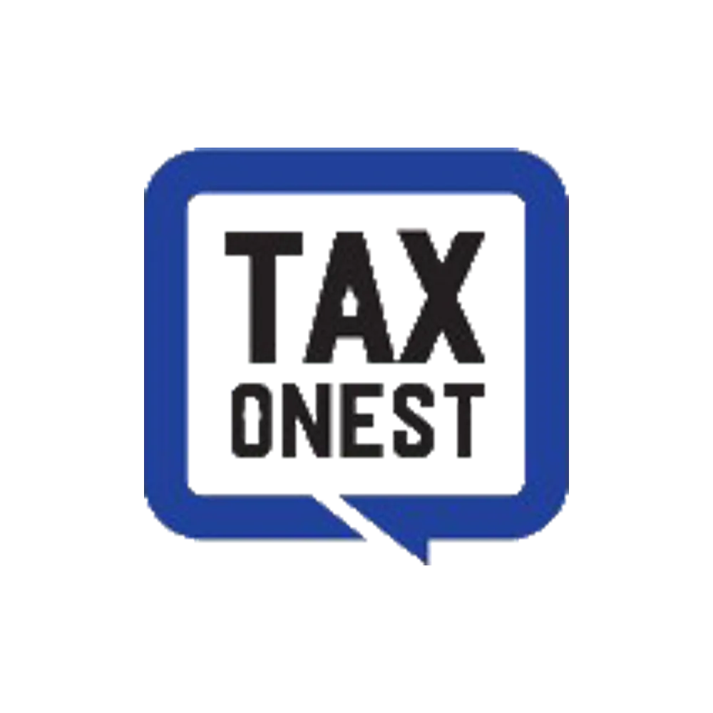 Исходный логотип Tax Onest, до нашего ребрендинга